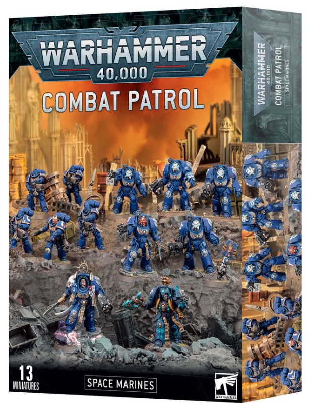 Space Marines: Combat Patrol 10th Edition (2023) (Online Exclusive)